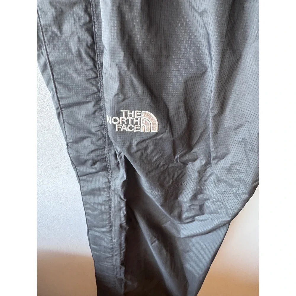 The North Face HyVent DT Black Waterproof Ripstop Rain Pants XL Full Side Zip